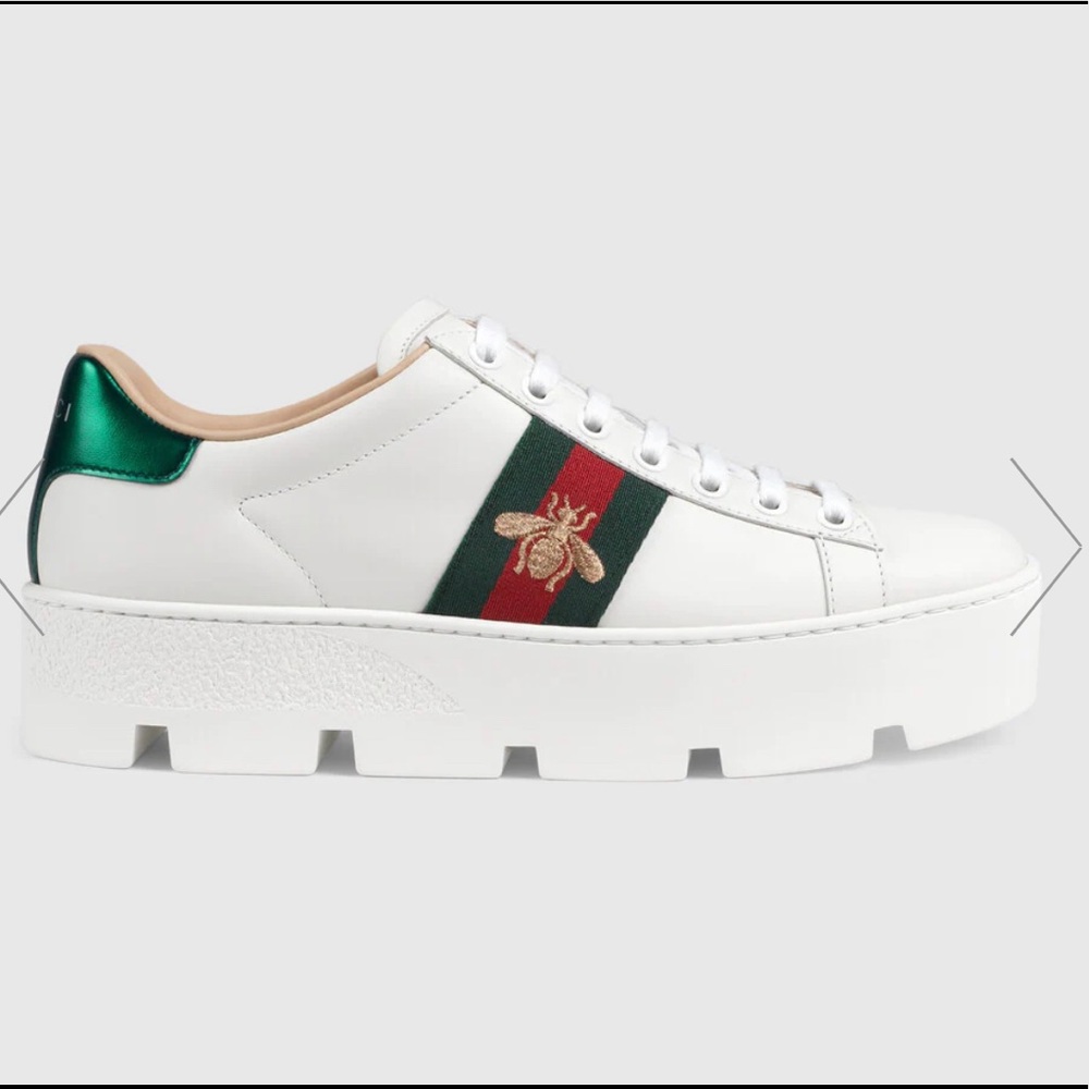 Women's Ace embroidered platform sneaker